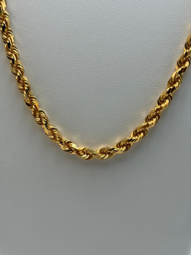 Preloved gold rope chain Singapore - Assure Gold 916 chain 04