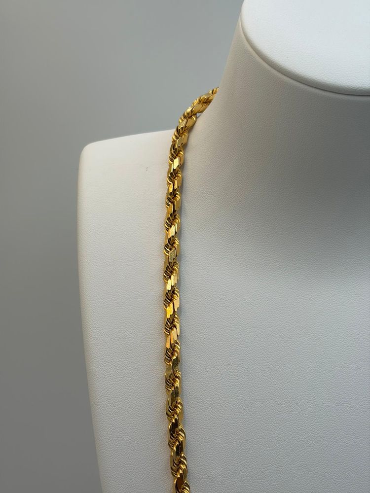 Preloved gold rope chain Singapore - Assure Gold 916 chain 11