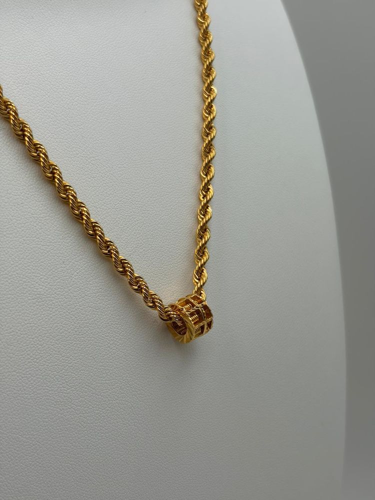 Preloved gold rope chain Singapore - Assure Gold 916 chain 14