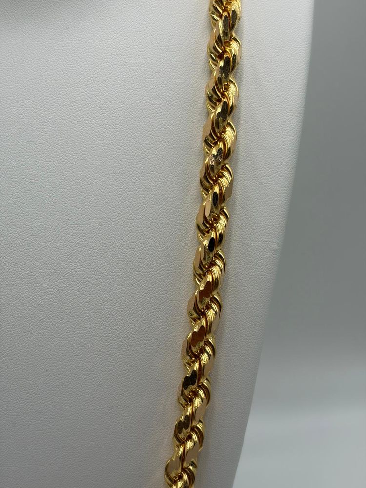 Preloved gold rope chain Singapore - Assure Gold 916 chain 18
