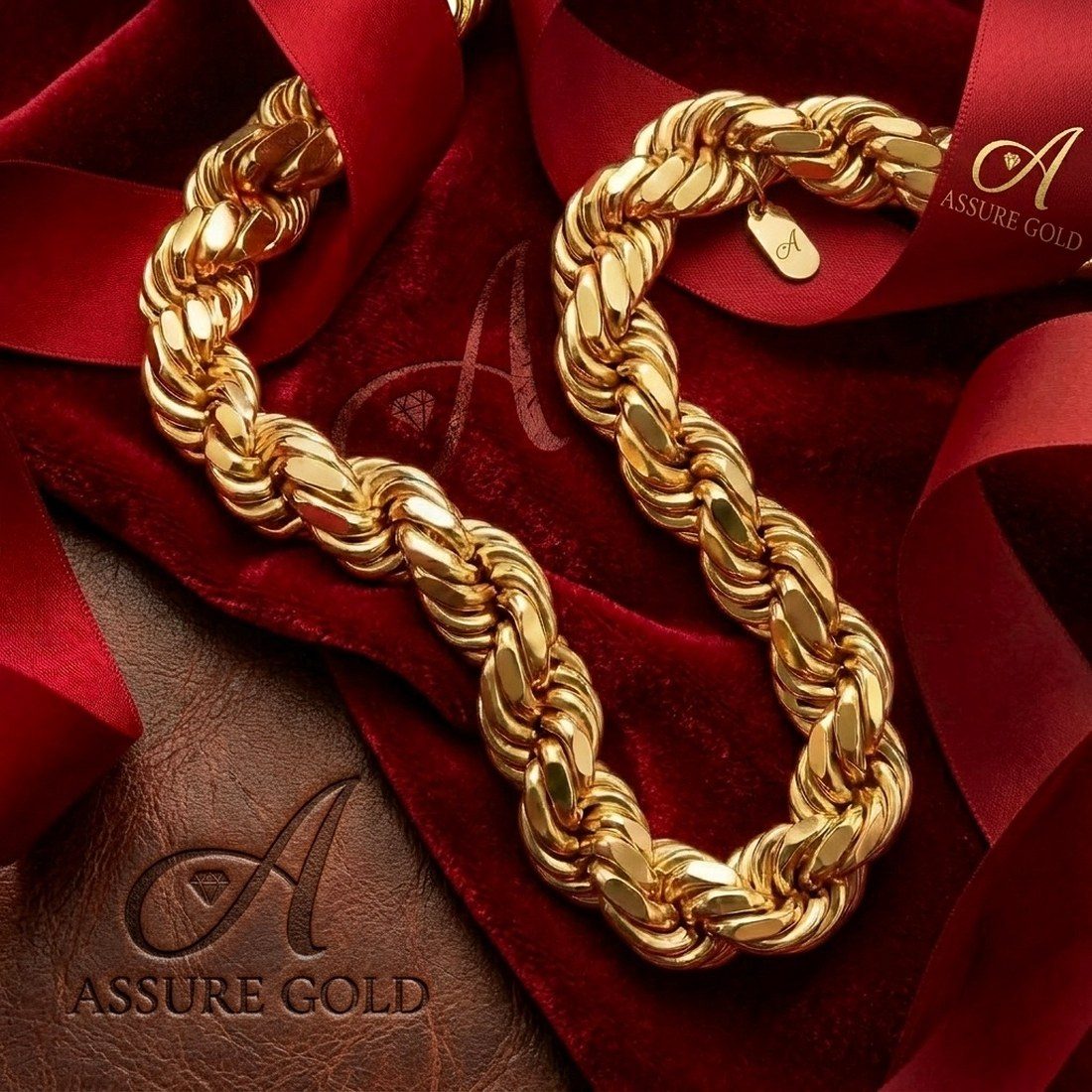 916 gold rope chain
